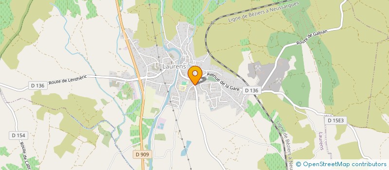 localisation de l'entreprise 841 545 460   LAURENS