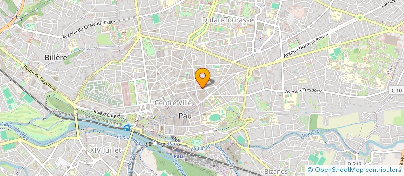 localisation de l'entreprise 841 557 499  à PAU