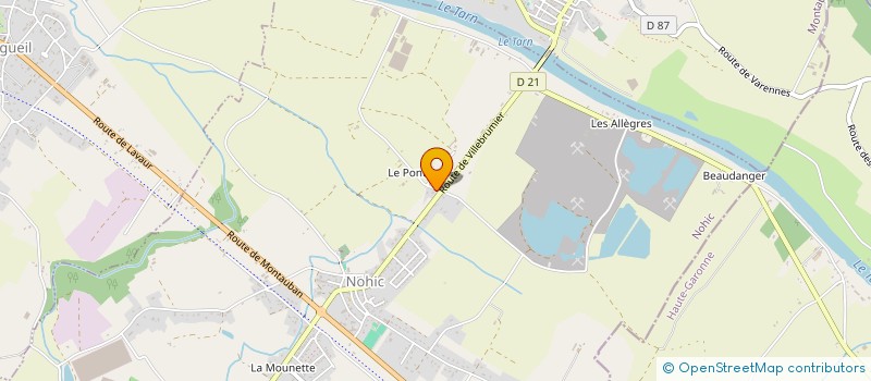 localisation de l'entreprise 841 575 673   POMPIGNAN