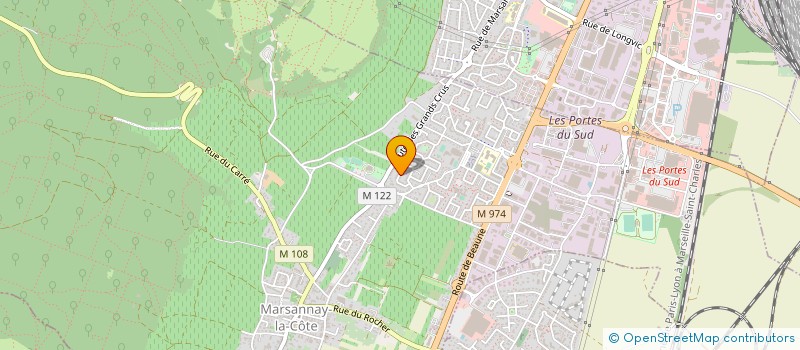 localisation de l'entreprise 841 577 000 à MARSANNAY-LA-COTE