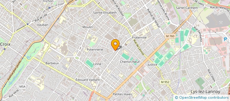 localisation de l'entreprise 841 585 987   ROUBAIX