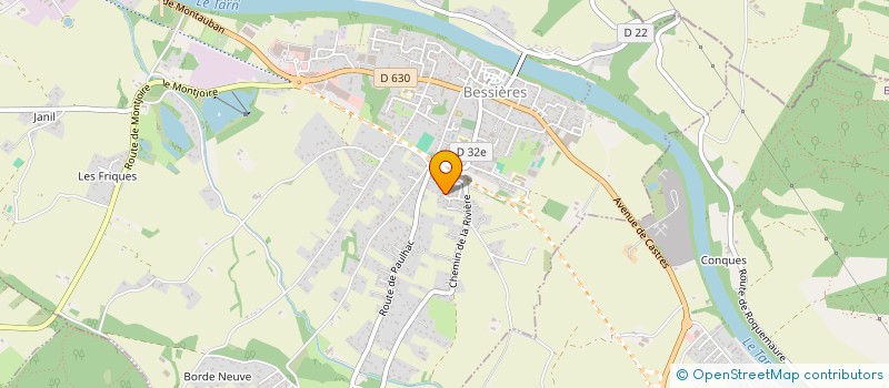 localisation de l'entreprise 841 596 869   BESSIERES