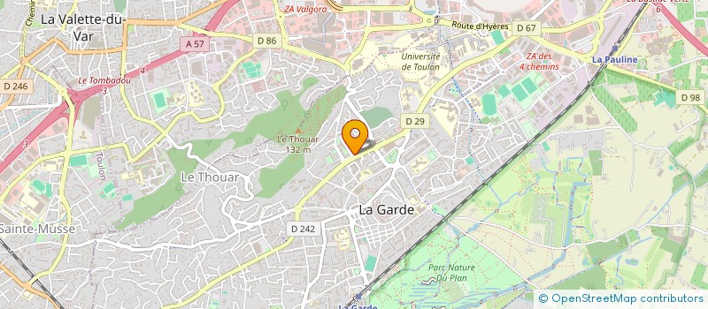 localisation de l'entreprise 841 598 261   SAINT-CLAIR-DE-LA-TOUR