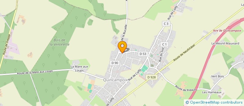 localisation de l'entreprise 841 602 030   QUINCAMPOIX