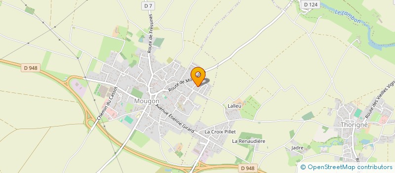 localisation de l'entreprise 841 610 579 à BEAUSSAIS-VITRE