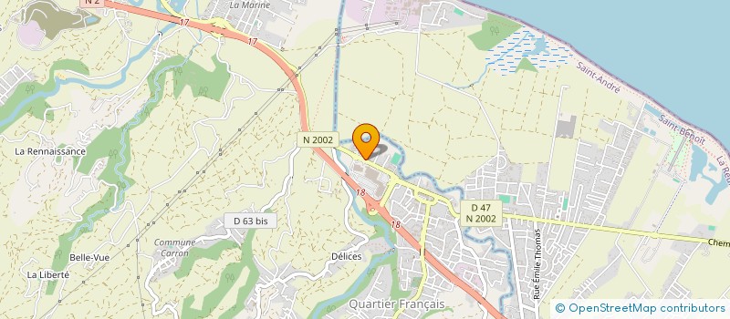 localisation de l'entreprise 841 631 179   SAINT-BENOIT