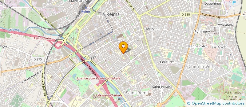 localisation de l'entreprise 841 638 406   REIMS