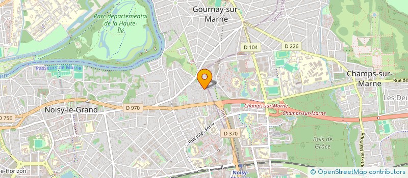 localisation de l'entreprise 841 643 398   NOISY-LE-GRAND