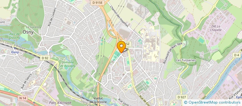 localisation de l'entreprise 841 659 220   PONTOISE