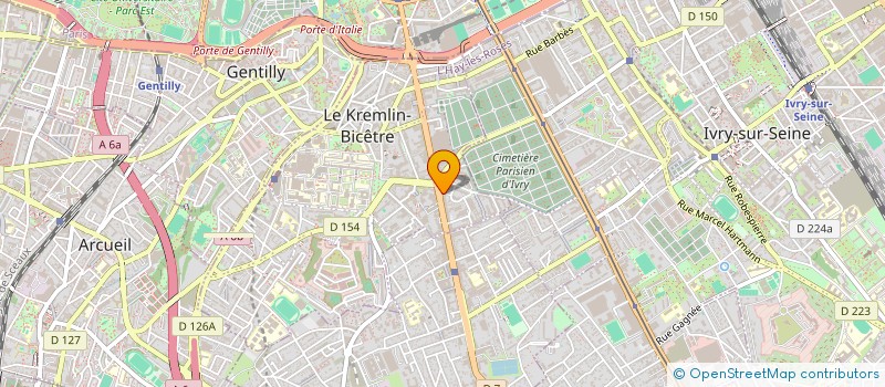 localisation de l'entreprise 841 682 131   LE KREMLIN-BICETRE