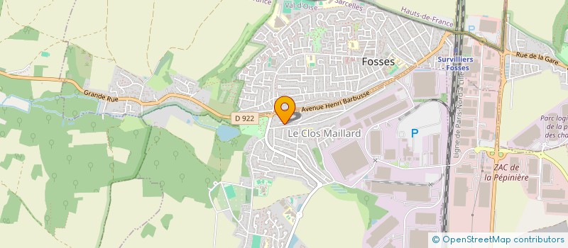 localisation de l'entreprise 841 682 297   MARLY-LA-VILLE