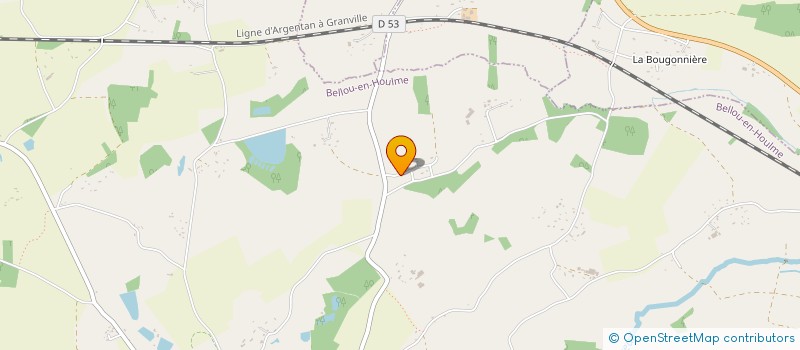 localisation de l'entreprise 841 683 345 à BELLOU-EN-HOULME