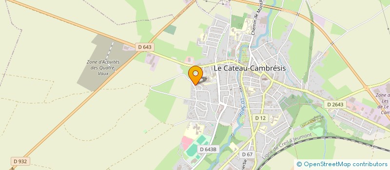 localisation de l'entreprise 841 705 106   LE CATEAU-CAMBRESIS