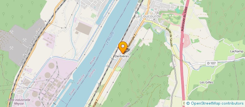 localisation de l'entreprise 841 705 262 à SAULCE-SUR-RHONE