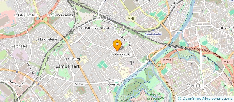 localisation de l'entreprise 841 707 771  à LAMBERSART