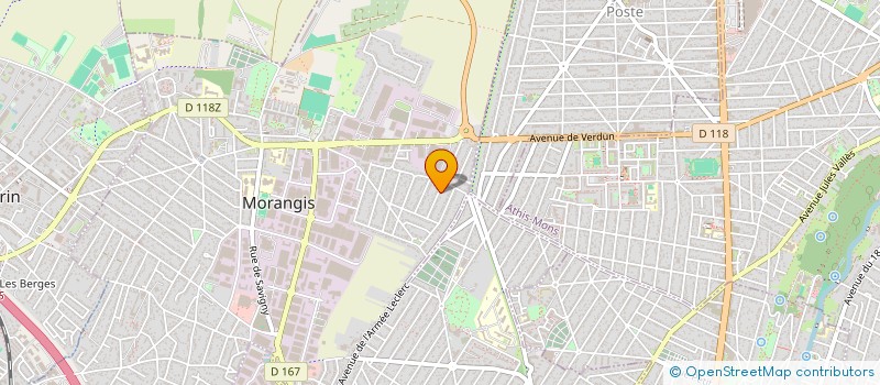 localisation de l'entreprise 841 707 862 à MORANGIS
