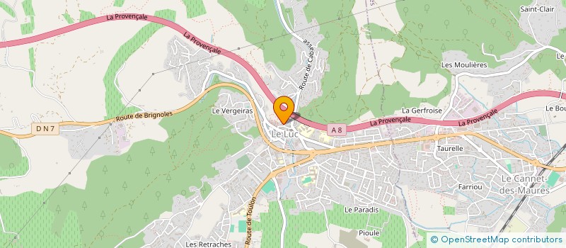 localisation de l'entreprise 841 720 303 à LE LUC