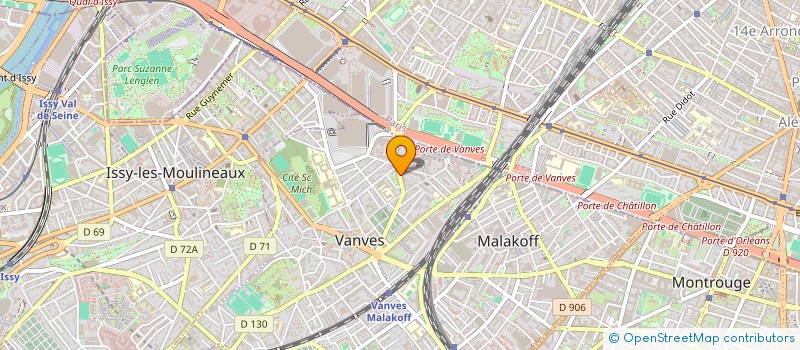 localisation de l'entreprise 841 733 959   VANVES