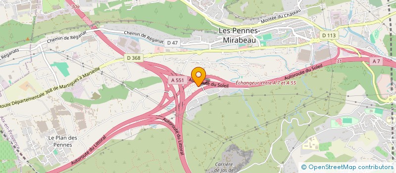 localisation de l'entreprise 841 734 536 à GIGNAC-LA-NERTHE