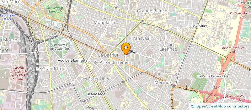 localisation de l'entreprise 841 737 489   LYON