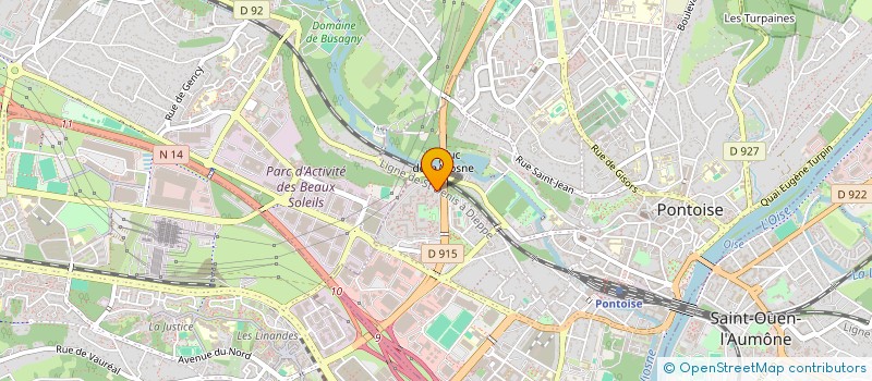 localisation de l'entreprise 841 762 958   PONTOISE