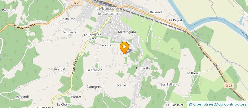 localisation de l'entreprise 841 782 493   LACAVE