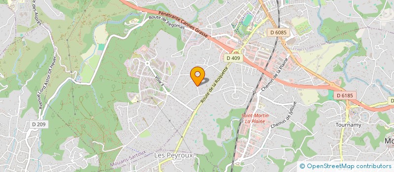 localisation de l'entreprise 841 806 920   MOUANS-SARTOUX