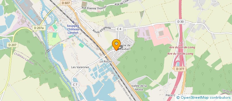 localisation de l'entreprise 841 810 427   SOUPPES-SUR-LOING