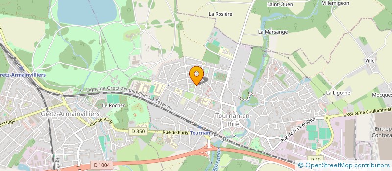 localisation de l'entreprise 841 819 881   TOURNAN-EN-BRIE