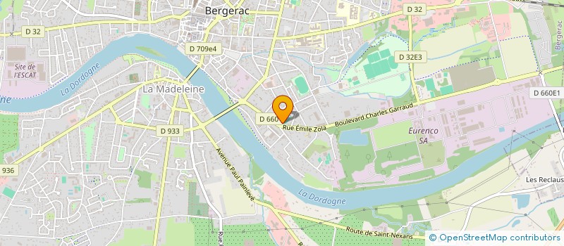 localisation de l'entreprise 841 822 315  à BERGERAC