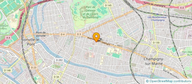 localisation de l'entreprise 841 827 116   CHAMPIGNY-SUR-MARNE