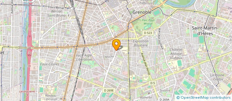 localisation de l'entreprise 841 828 312 à SAINT-MARTIN-D'HERES