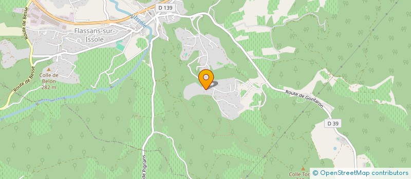 localisation de l'entreprise 841 832 033   FLASSANS-SUR-ISSOLE