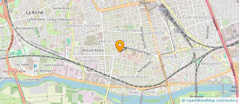 localisation de l'entreprise 841 833 346   TOURS