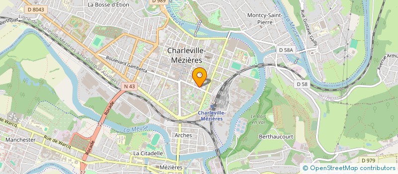 localisation de l'entreprise 841 834 278   CHARLEVILLE-MEZIERES