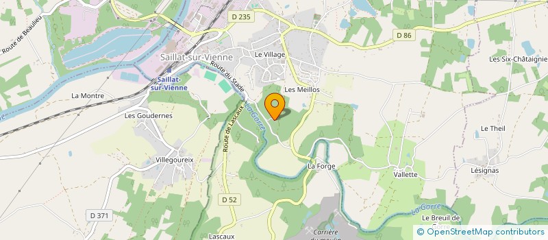 localisation de l'entreprise 841 841 026 à ORADOUR-SUR-GLANE