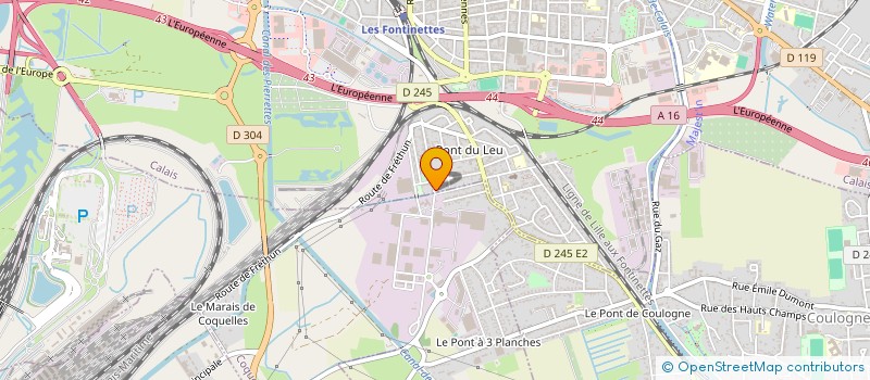 localisation de l'entreprise 841 841 521 à CALAIS