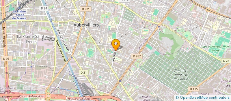 localisation de l'entreprise 841 851 827   AUBERVILLIERS