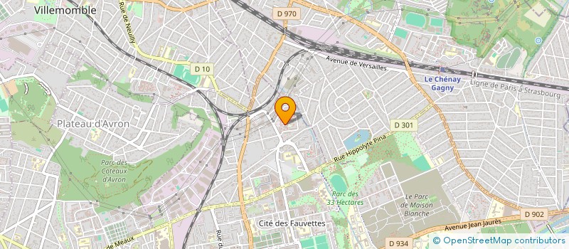 localisation de l'entreprise 841 876 386 à NEUILLY-SUR-MARNE