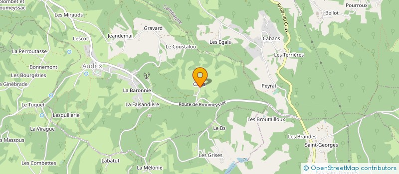 localisation de l'entreprise 841 902 810   AUDRIX