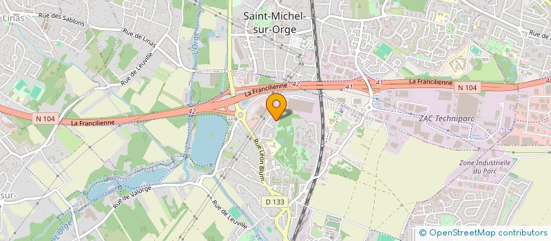 localisation de l'entreprise 841 915 572   CHAMARANDE