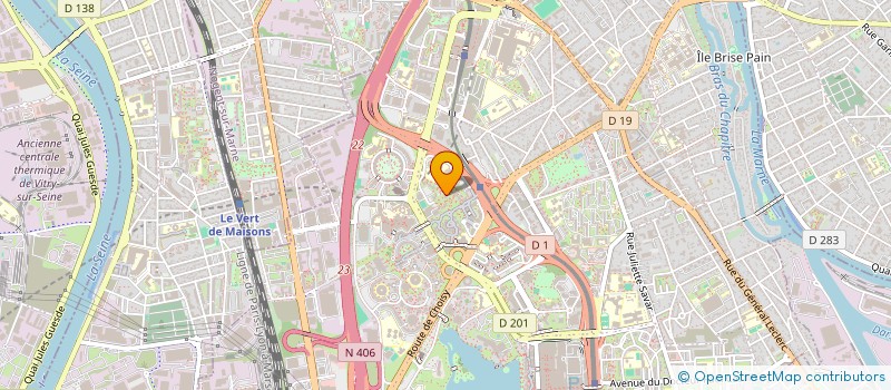localisation de l'entreprise 841 923 261 à CRETEIL