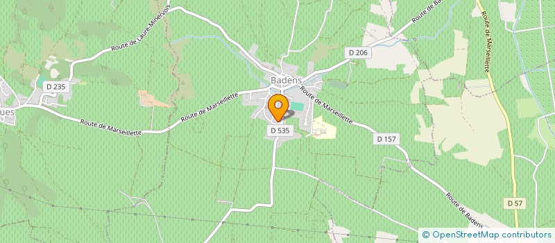 localisation de l'entreprise 841 927 650   BADENS