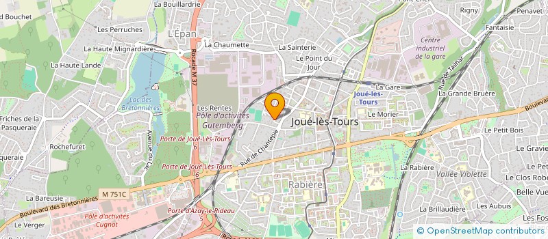 localisation de l'entreprise 841 934 292   JOUE-LES-TOURS