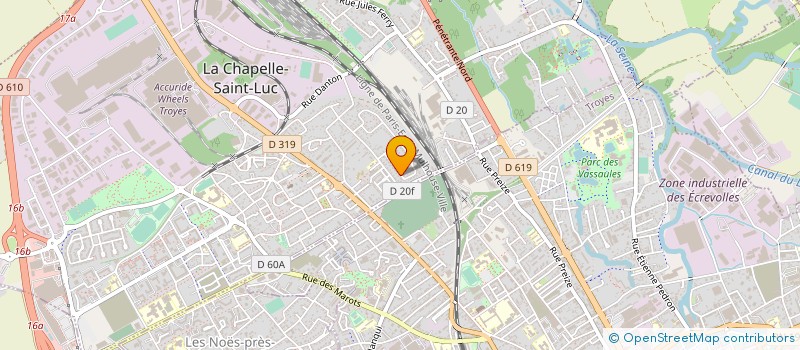 localisation de l'entreprise 841 937 279 à LA CHAPELLE-SAINT-LUC
