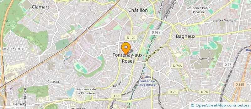 localisation de l'entreprise 841 941 248  à FONTENAY-AUX-ROSES