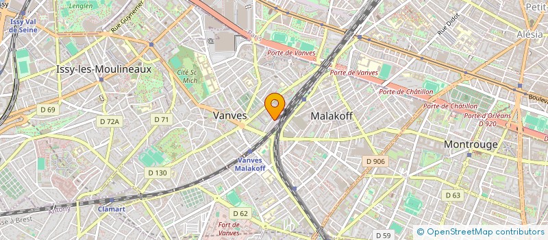 localisation de l'entreprise 841 947 534 à MASSY