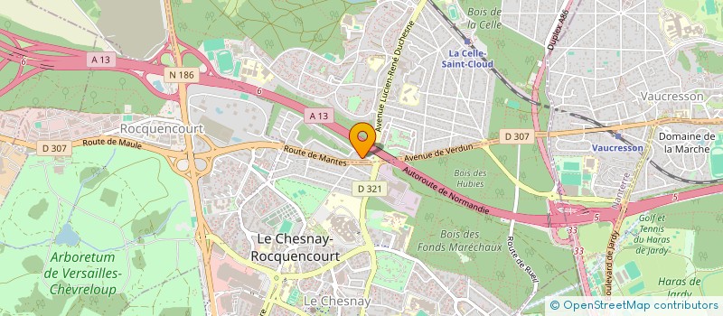 localisation de l'entreprise 841 962 491   LA CELLE-SAINT-CLOUD