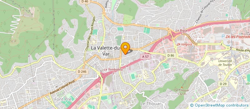 localisation de l'entreprise 841 965 858 à LA VALETTE-DU-VAR