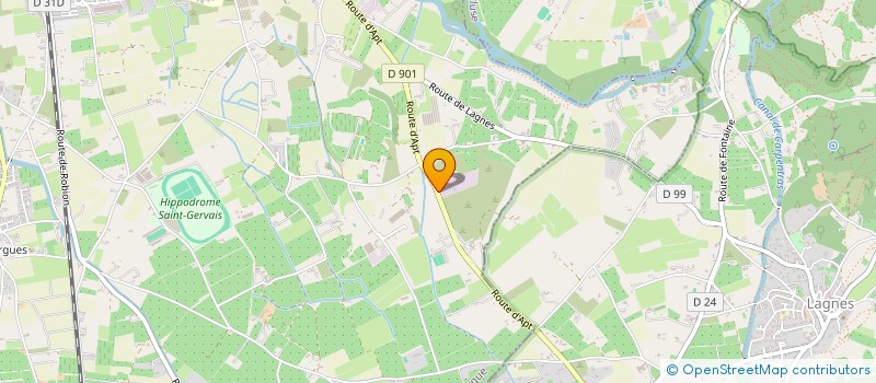 localisation de l'entreprise 84110  L'ISLE-SUR-LA-SORGUE